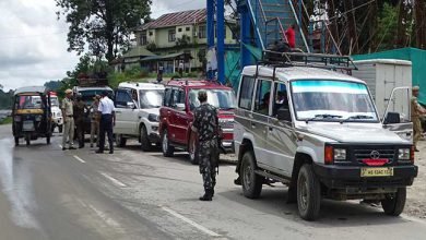 Itanagar police warned stern action against defaulters of number plates in vehicle