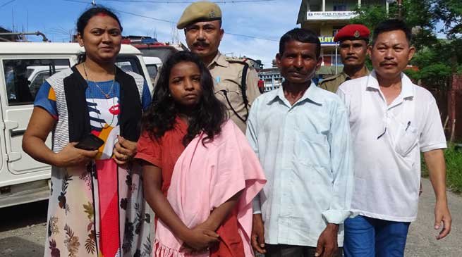 Assam Police rescue minor girl from Itanagar
