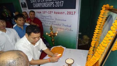 5th edition of Dorjee Khandu Memorial State Open Badminton Championship-2017 begins