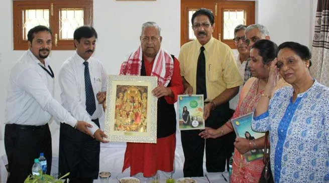Namsai- AUS delegation meet with Guv P B Acharya