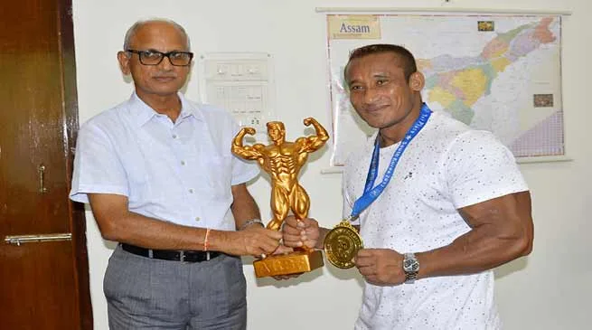 Arambam Bobby Singh of NF Railway secure gold medal
