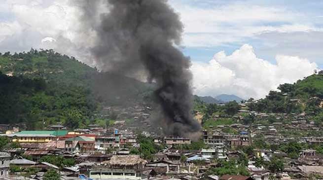 Major fire in Daporijo's Market burns down several shops and houses