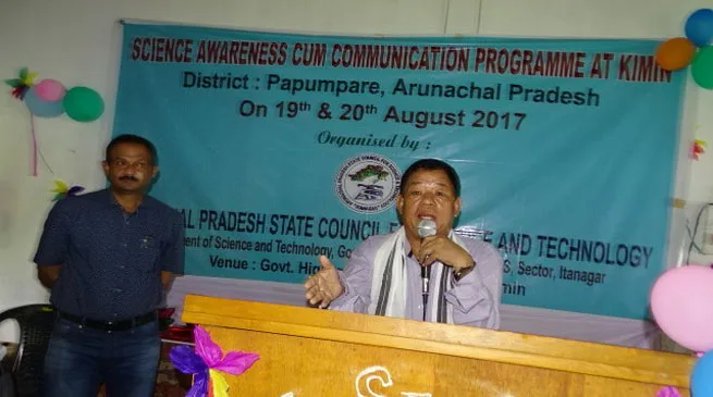 Development and progress depend on science and technology- Bamang Mangha