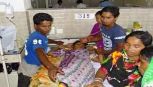 Shoot out  at Lekhi, one young girl critically injured