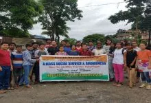 Naharlagun-Mass social service at D Sector area