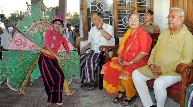 Namsai- Guv P B Acharya visits Tai-Khamti Singpho Museum cum Research Centre