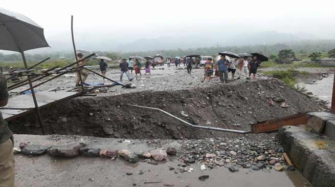 Second wave of Flood, heavy rain and landslide disrupts Road communication all over state