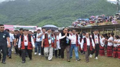 Siang- Chown Mein attends Solung Festival at Boleng