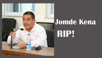 Jomde Kena passes away, Khandu expresses shock