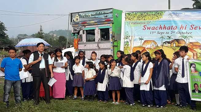 Arunachal: " Swachhata Hi Seva " gets momentum all over state