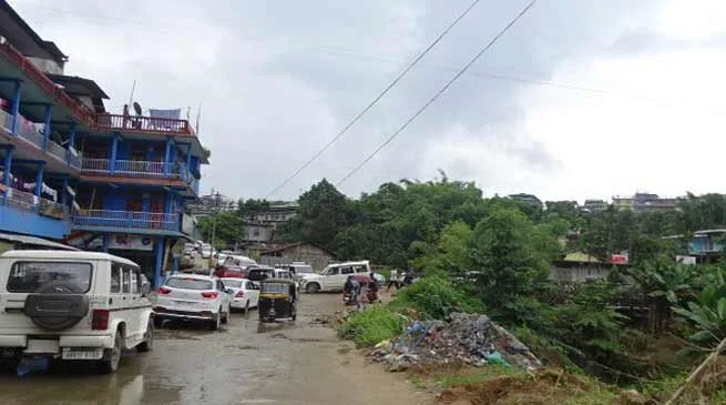 Itanagar- Traffic Jam on NH-415 is now regular phenomena