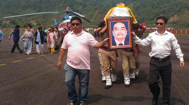 Arunachal Guv PB Acharya condoles the demise of Jomde Kena