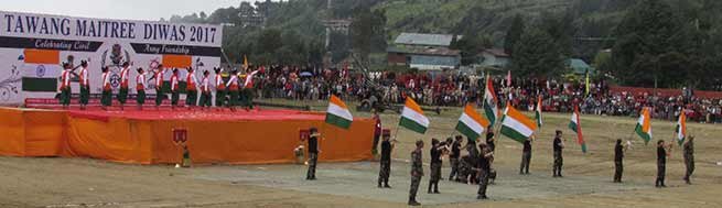 Arunachal- Maitree Diwas held at Tawang