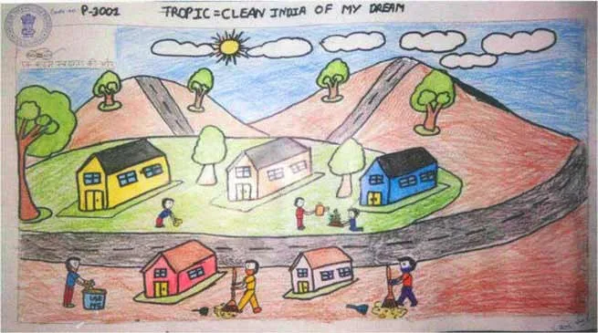 Arunachal’s Monmaya Sonar Praised by PM Modi for their Artwork on Swachh Bharat