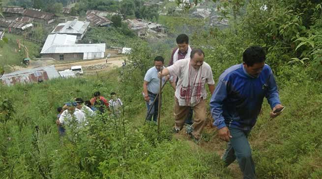 Tagak visited proposed site for Puroik Rehabilitation center