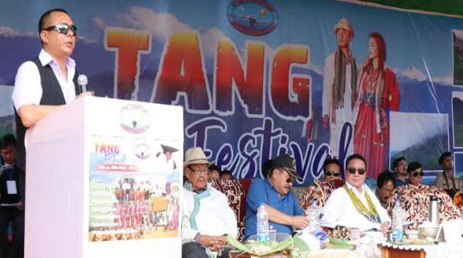 Sartang tribe celebrates TANG festival at Jerigaon