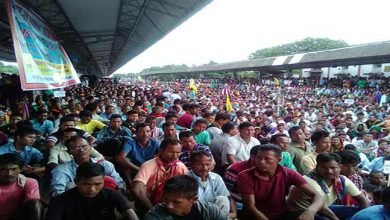 ABSU stages Rail Roko Andolan in support of Bodoland