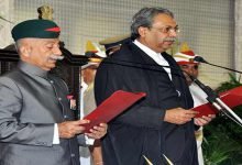 Brigadier ( Dr ) BD Mishra sworn in as Arunachal Pradesh governor