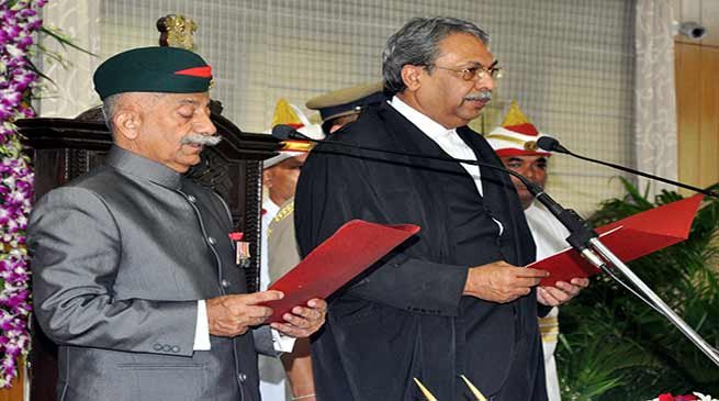 Brigadier ( Dr ) BD Mishra sworn in as Arunachal Pradesh governor