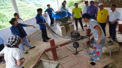 Science & Technology dept carried out inspection in Yomcha & Liromoba Circle