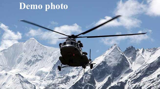 Arunachal-  Six dead as IAF helicopter crashes in Tawang Valley  