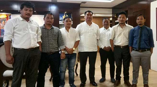 SUMAA delegation meets with CM Khandu on TRP issue