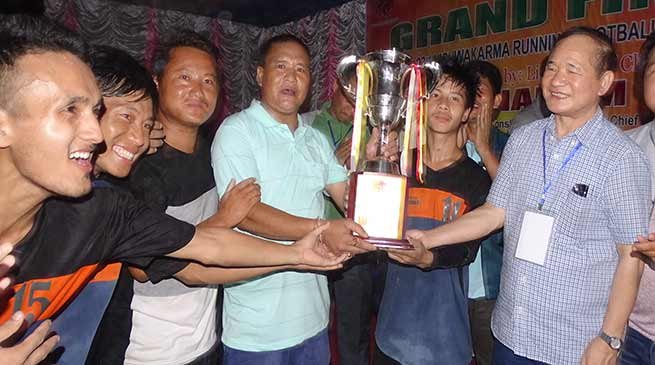  KKFC wins 23rd Vishwakarma running football tournament