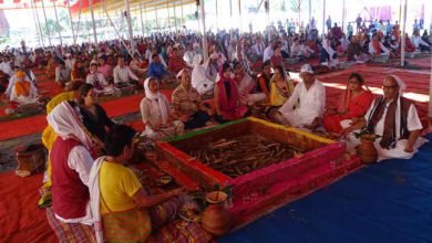 Vihangam Yog Sansthan programme concludes Hawan for world peace