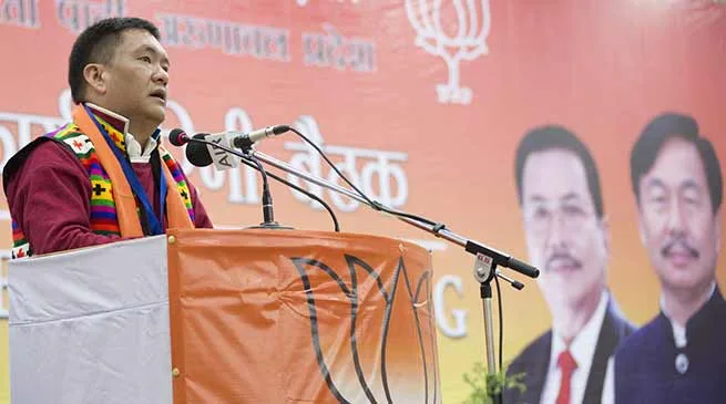 My Govt will solve all pending issues, for this ready to face any problems- Pema Khandu 