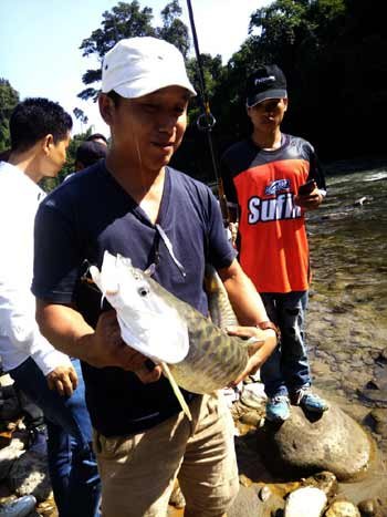 Pare River Angling Tournament held at Papum Pare
