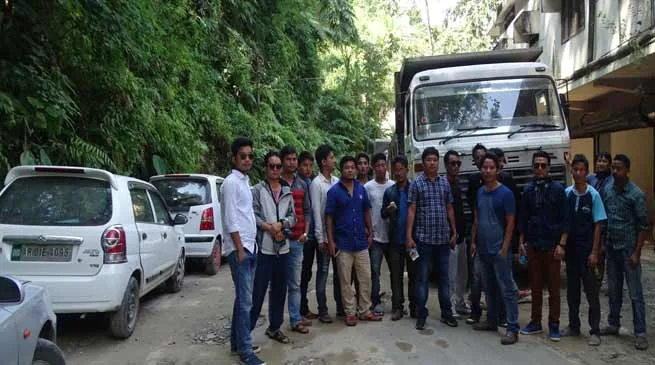“Rasta Roko” on Itanagar-Jote road continue