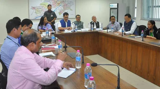 Arunachal:  Kiren Rijiju  Reviews Status of Centrally Sponsored Scheme