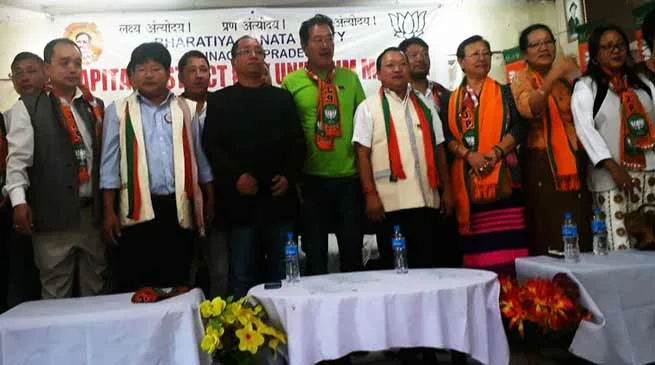 BJP Capital district and Mandal Unit Executive Meeting held