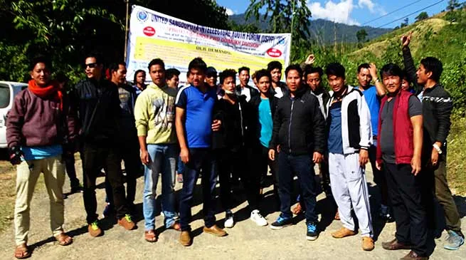 Itanagar-Jote road issue-USIYF begins movement