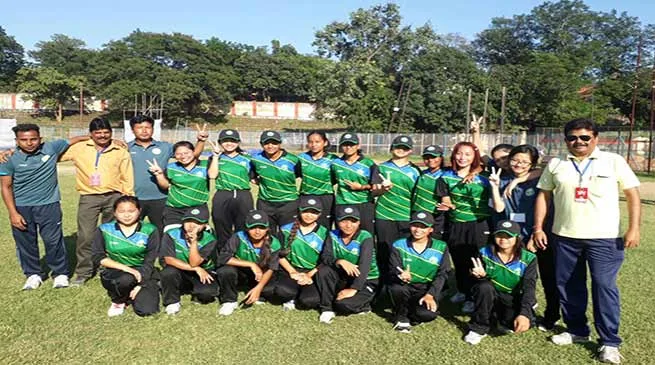 Women's Cricket- Arunachal team registered second consecutive win