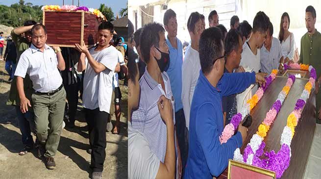 Hundreds paid floral tribute to former MLA Late Lokam Tado