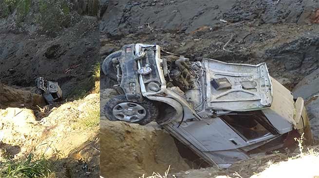 Itanagar- Maruti Gypsy fall into deep gorge, 1 dead 6 Injured