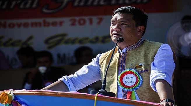 Khandu inaugurates 38 Annual Day Celebrations of DNG College