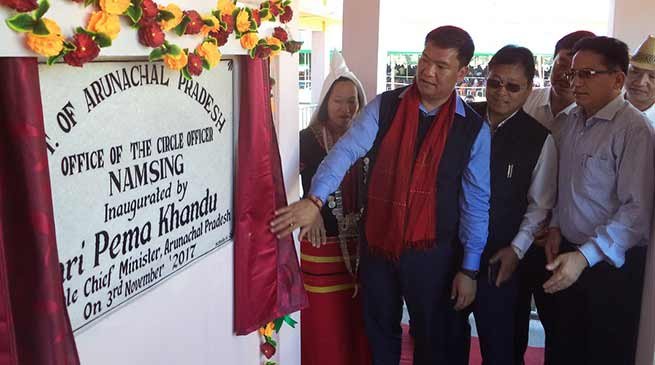 Khandu Sanction 5 Cr for development of East Siang