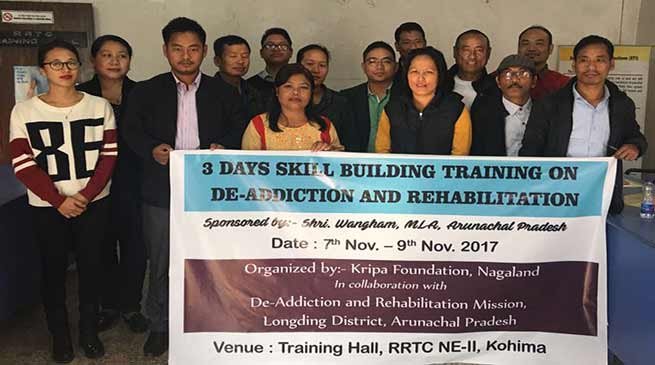 Medical staffs to go on training on De-addiction to Nagaland