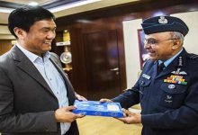 Air Marshal Anil Khosla Calls on Arunachal CM Pema Khandu