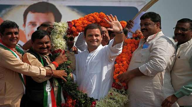 Rahul Gandhi elected as new president of Congress party