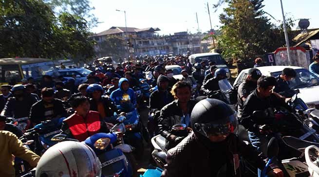 Video: Capital Police foiled the NESA Rally in Itanagar