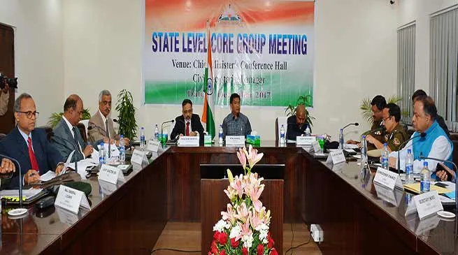 CM Pema Khandu Convene the State Level Core Group Meeting