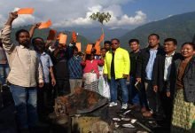 Itanagar: Techi Kaso visits fire accident site and console the victims