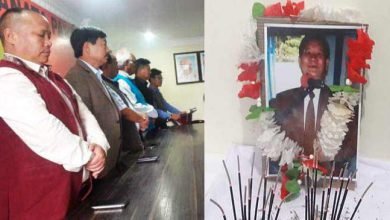 Arunachal: BJP Pays flora tribute to Professor Pura Tado