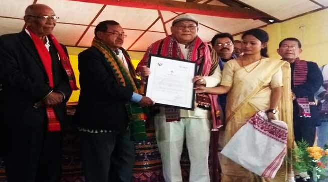 Arunachal: Yeshi Dorjee Thogchi received another Sahitya award