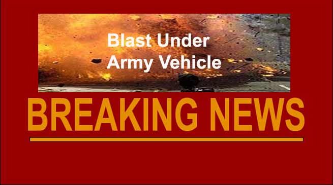 Arunachal: Insurgents trigger blast under army vehicles, no casualty