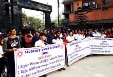 Arunachal: Student’s Union of NERIST demand permanent director