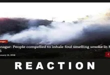 Arunachal: Authorities reacted on report of Foul smelling smoke on NH-415